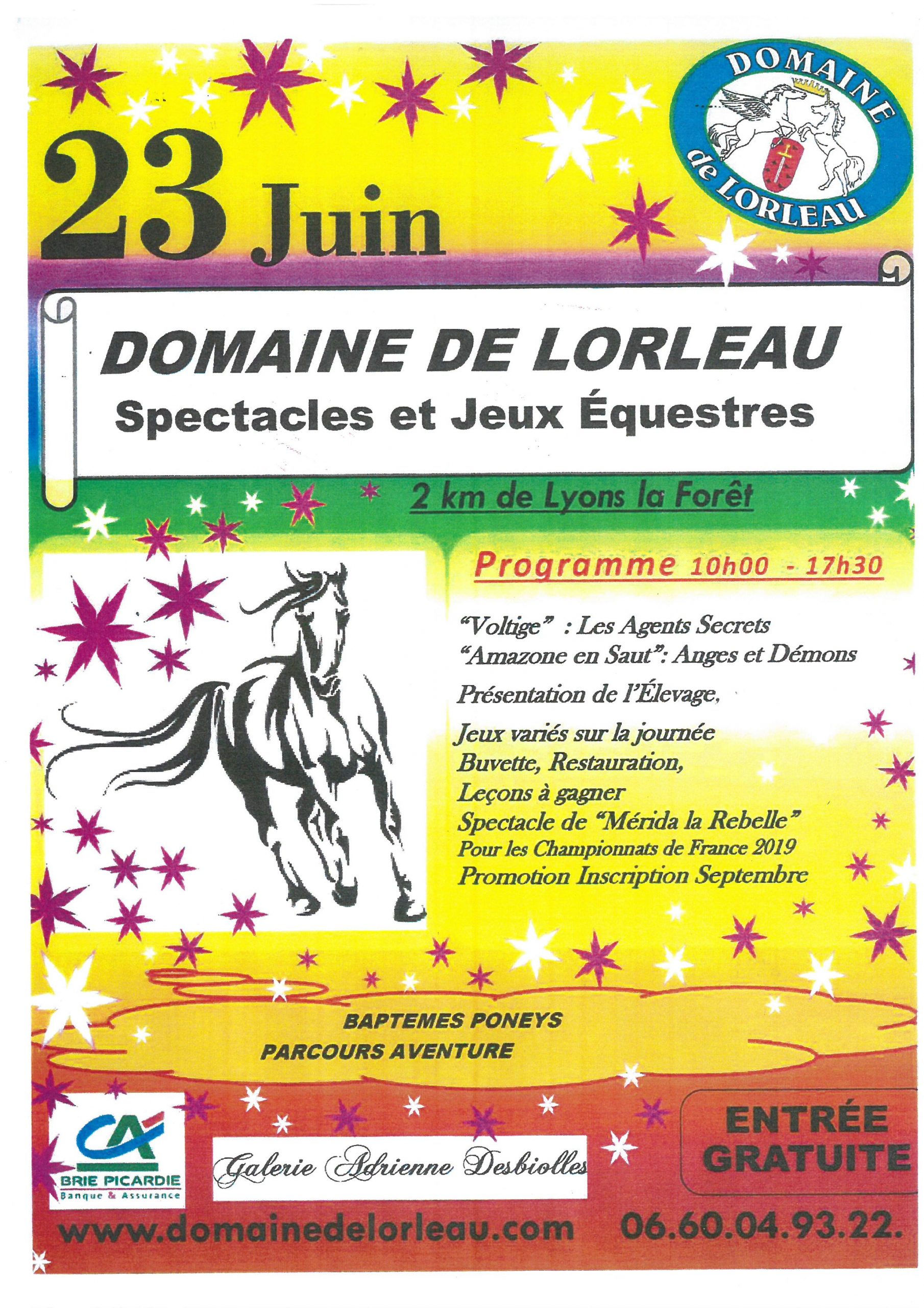 Spectacles Et Jeux Équestres Au Domaine De Lorleau concernant Jeux De Parcours Gratuit