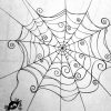 Spider Web. Cute Spider. | Toile D Araignée Dessin, Dessin avec Toile D Araignée Dessin