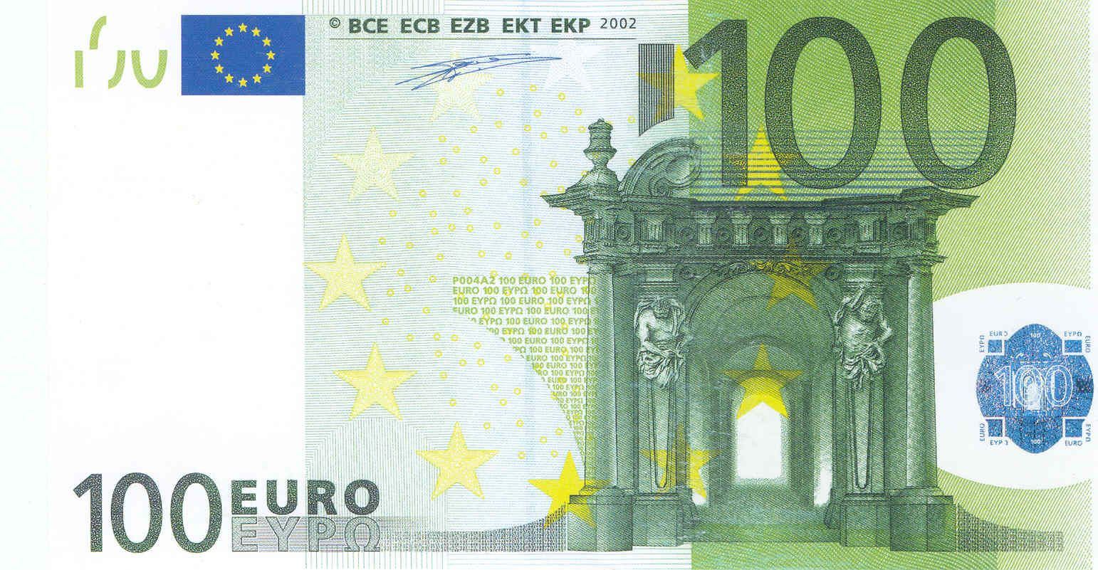 Spielgeld &amp;quot;euroscheine&amp;quot; 125 % Vergrößerung Im 7Er Set tout Billet De 100 Euros À Imprimer 