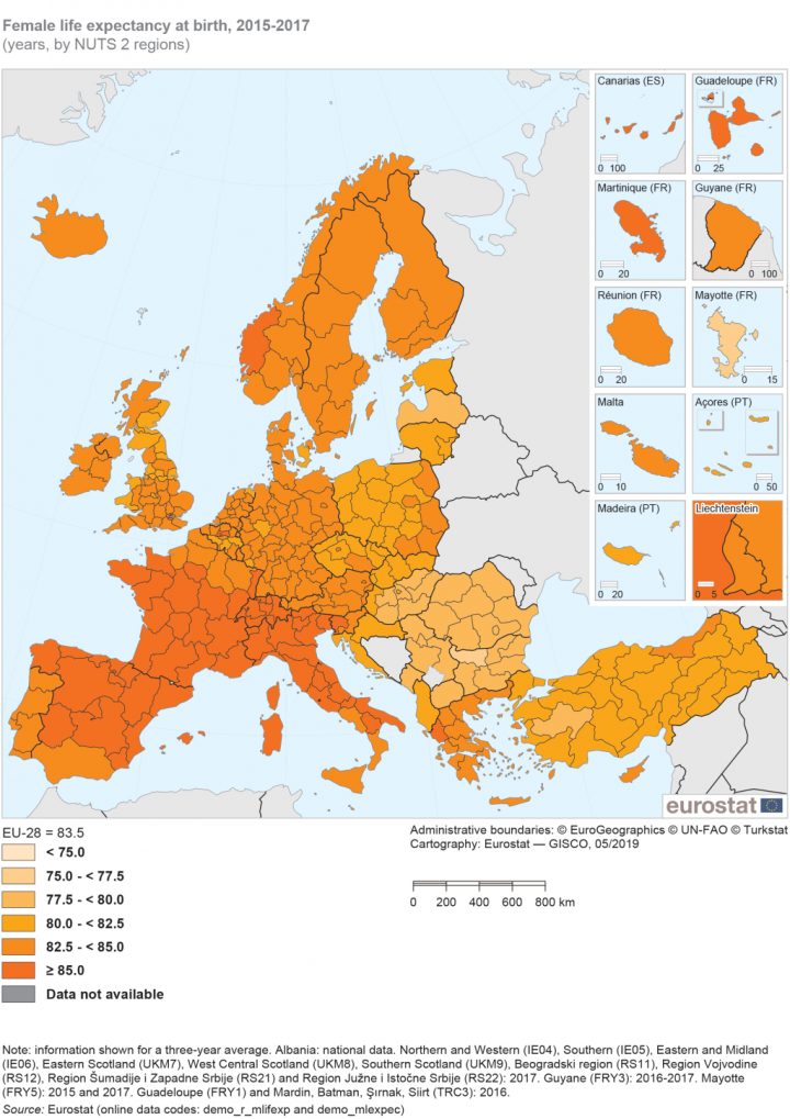 Statistiques Démographiques Au Niveau Régional – Statistics concernant Nombre De Régions En France 2017