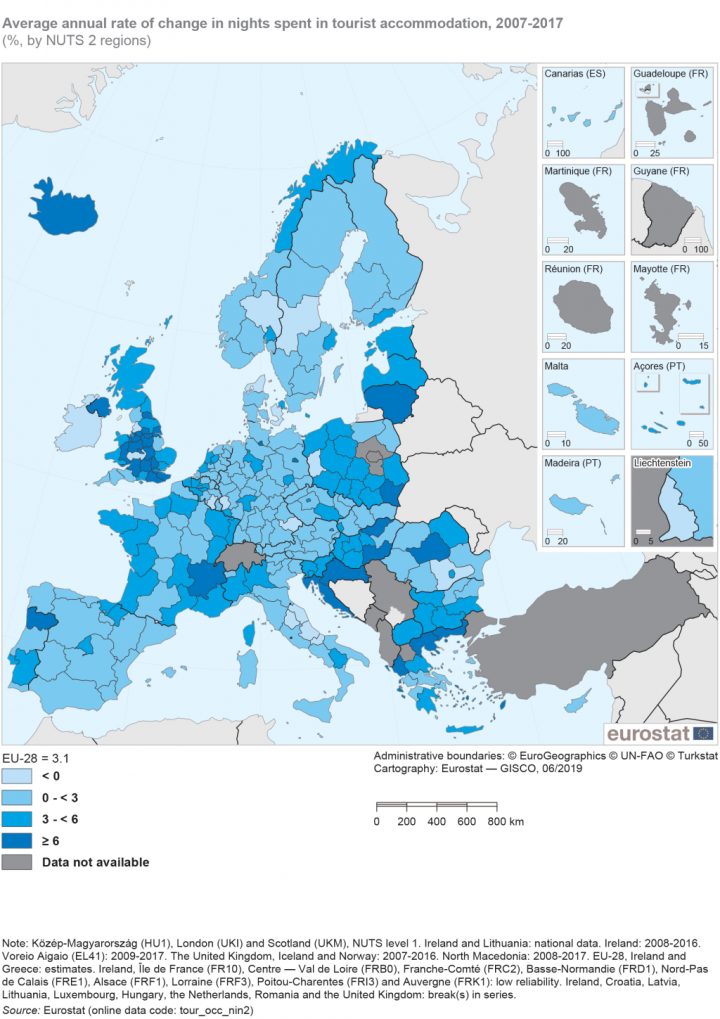 Statistiques Sur Le Tourisme Au Niveau Régional – Statistics intérieur Nombre De Régions En France 2017