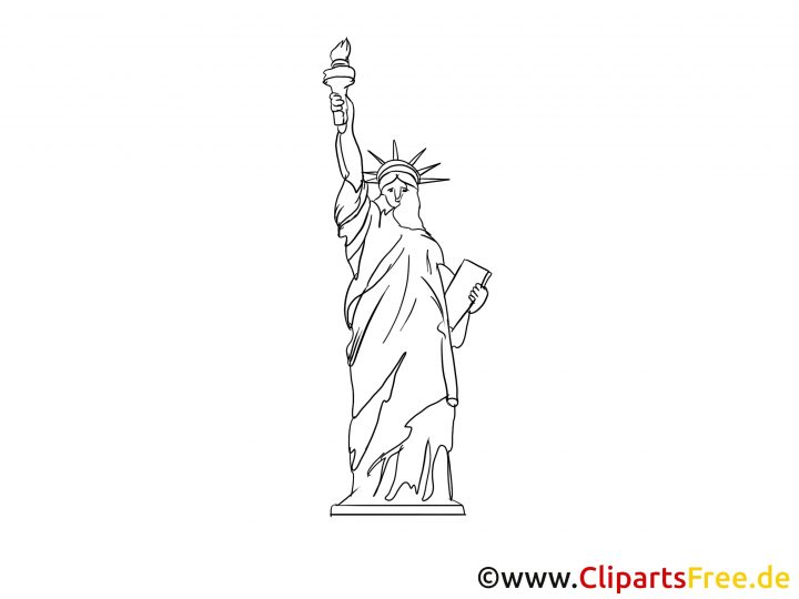 Statue De La Liberté Coloriage Collection – Coloriage En encequiconcerne Dessin À Colorier En Ligne Gratuit