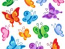 Stickers Papillon - Décoration avec Etiquette Papillon A Imprimer