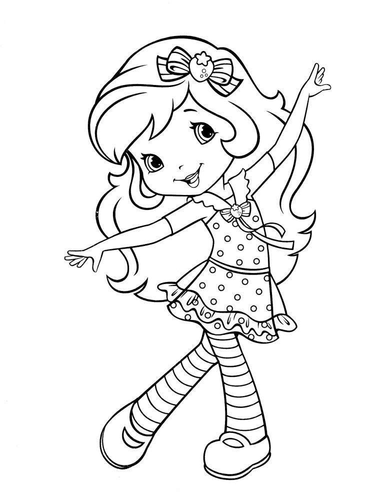 Strawberry-Shortcake-Coloring-Page-34 (1700×2200 destiné Charlotte Au Fraise Coloriage