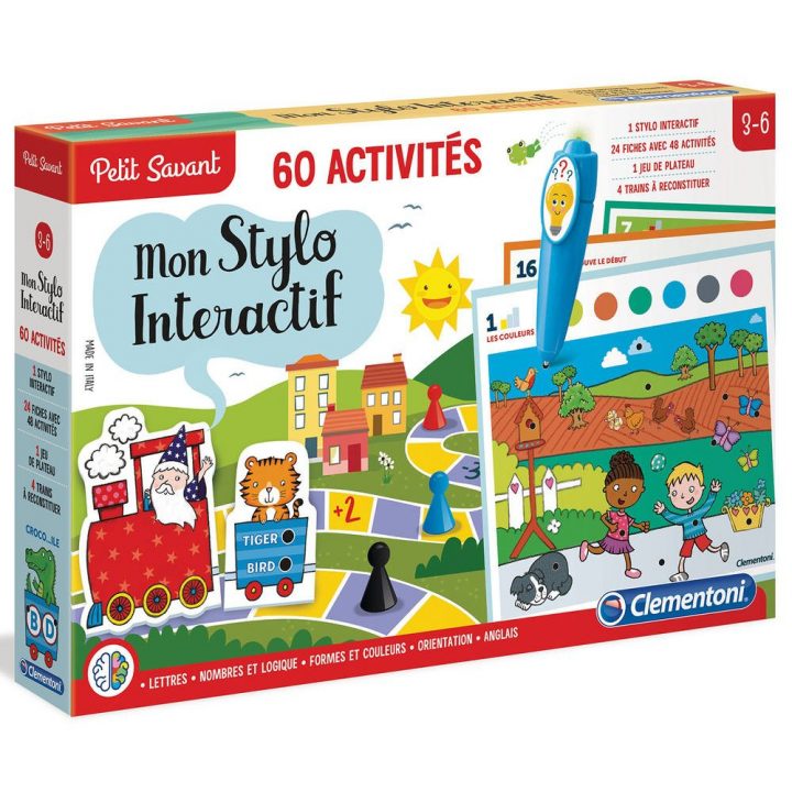 Stylo Parlant 60 Activites | Lire, Écrire, Compter | Jouéclub à Jeux Educatif 5 Ans