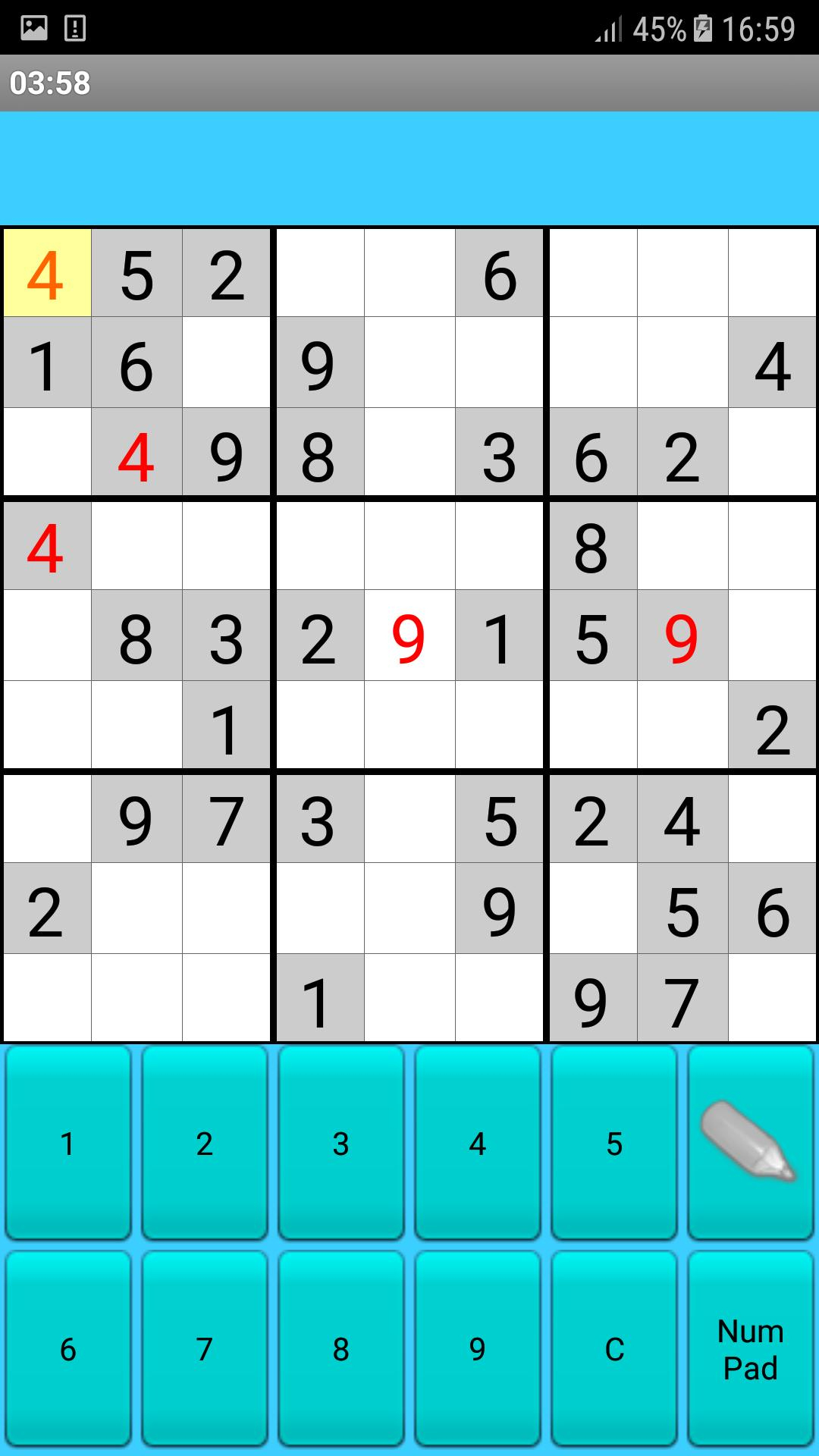 Sudoku Для Андроид - Скачать Apk destiné Sudoku A Imprimer