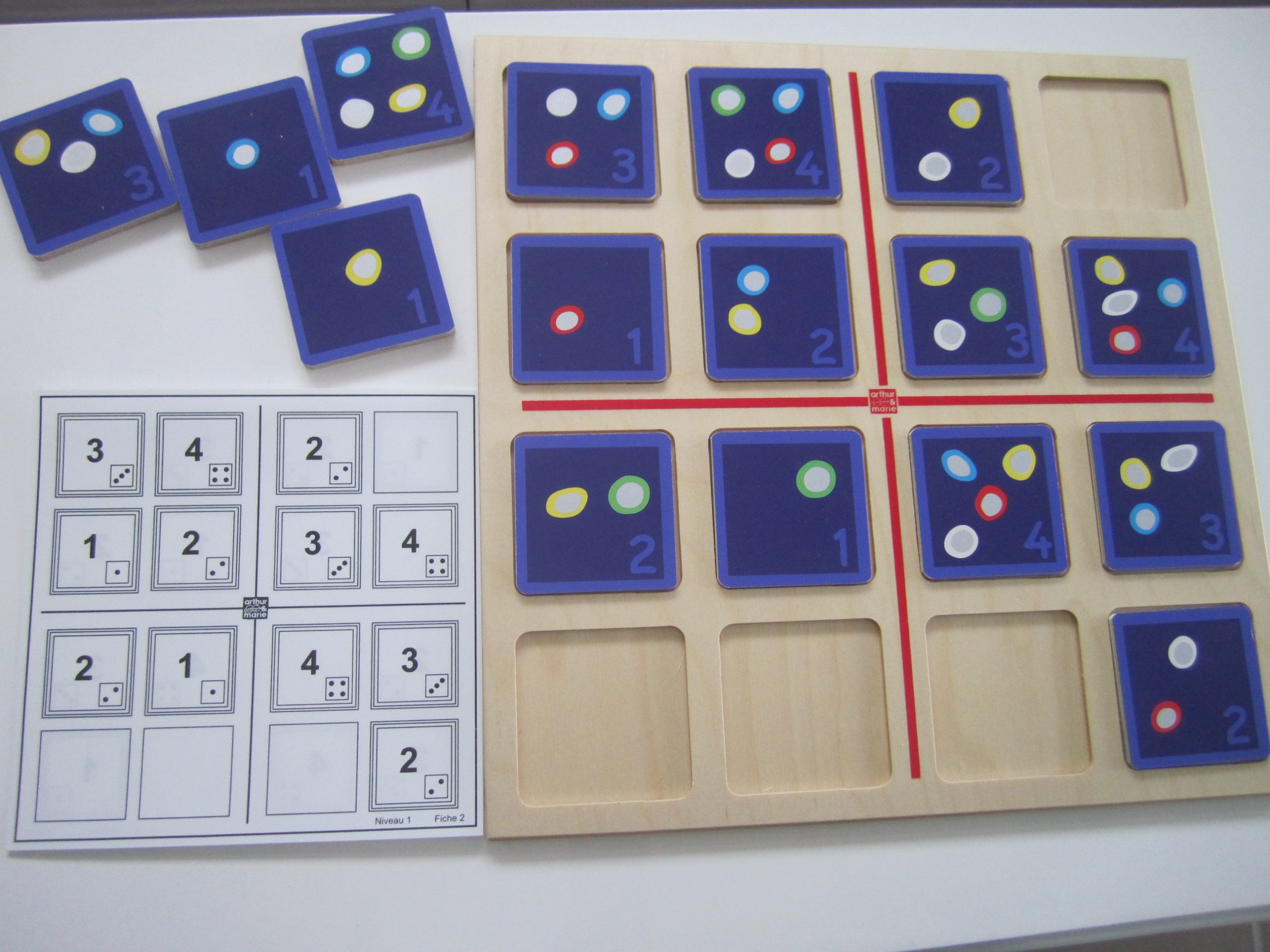 Sudoku Des Chiffres - Co'errance pour Sudoku Maternelle À Imprimer