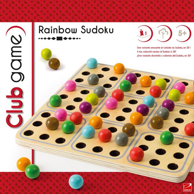 Sudoku Rainbow – Jeux De Société Et Puzzles – La Grande Récré intérieur Jeu Le Sudoku