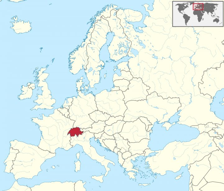 Suisse — Wikipédia intérieur Carte Europe Avec Capitale