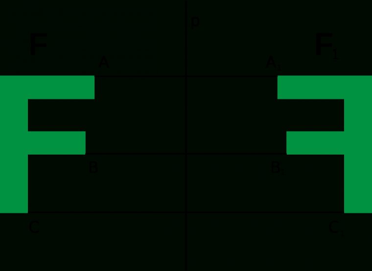 Symétrie Axiale — Wikipédia pour Symétrie A Imprimer