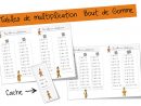 Tables De Multiplication | Bout De Gomme intérieur Mots Croisés Gratuits À Imprimer Cycle 3