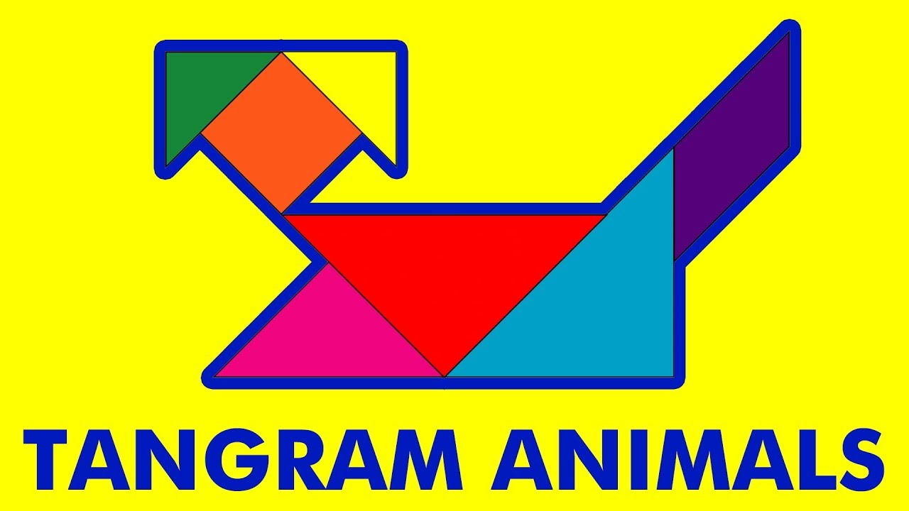 Tangram Animal Puzzles For Kids à Tangram Simple 