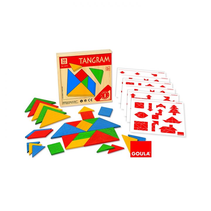 Tangram (Boîte De 4 Jeux) destiné Jeux De Tangram Gratuit