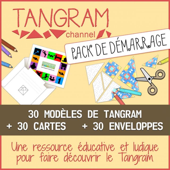 Tangram Channel – Pack De Demarrage concernant Tangram Modèles Et Solutions