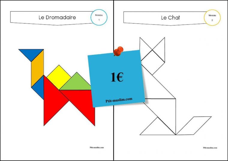 Tangram – Chemin Vers Le Savoir avec Tangram A Imprimer