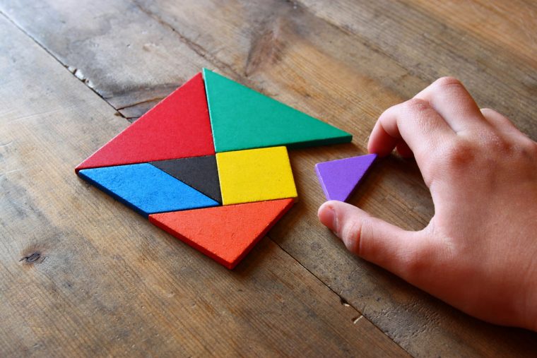 Tangram : Comment Le Créer concernant Tangram Carré