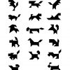 Tangram Dogs | Tangrams.ca - History - Make - Puzzles concernant Tangram Modèles Et Solutions