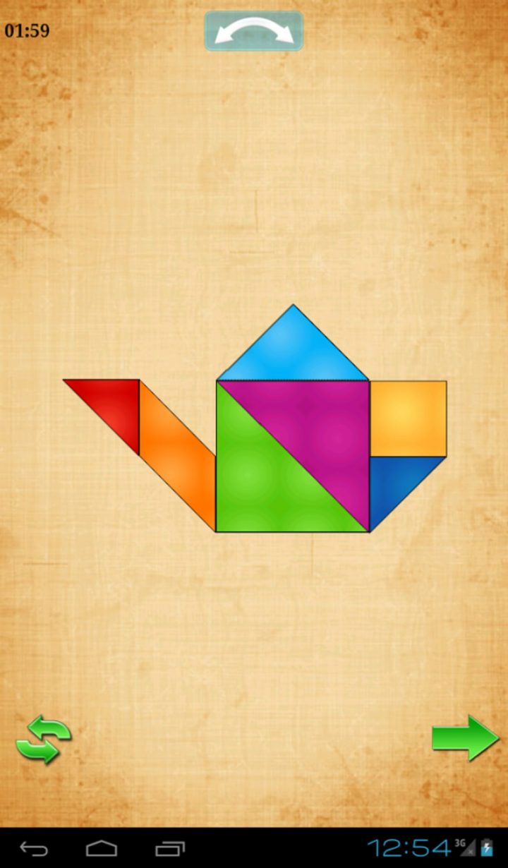 Tangram Hd Pour Android – Télécharger dedans Jeux De Tangram Gratuit