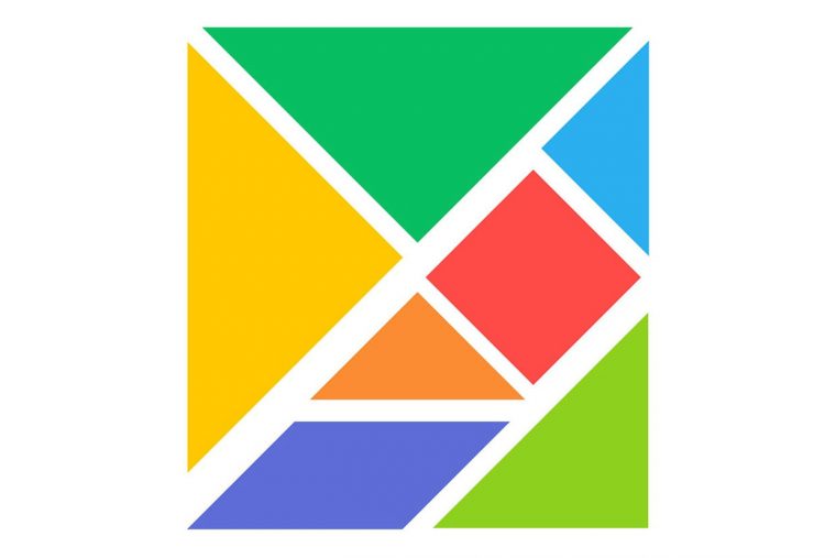 Tangram, Les Pièces À Découper avec Tangram A Imprimer