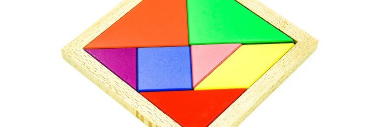 Tangram Puzzle Jigsaw Puzzle pour Pièces Tangram