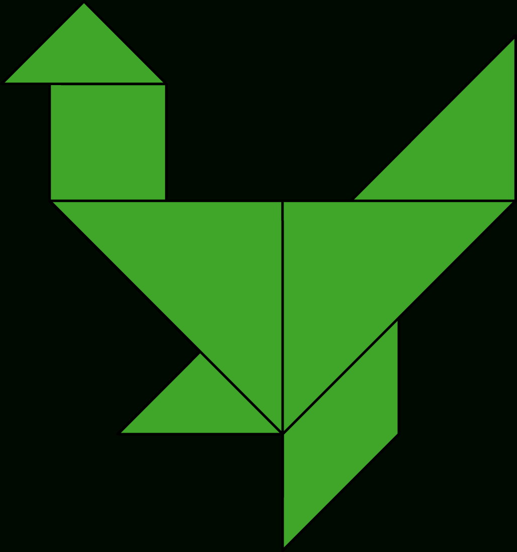 Tangram #tangrambirds, #tangramforkids Tangram Birds Chicken intérieur Tangram En Ligne