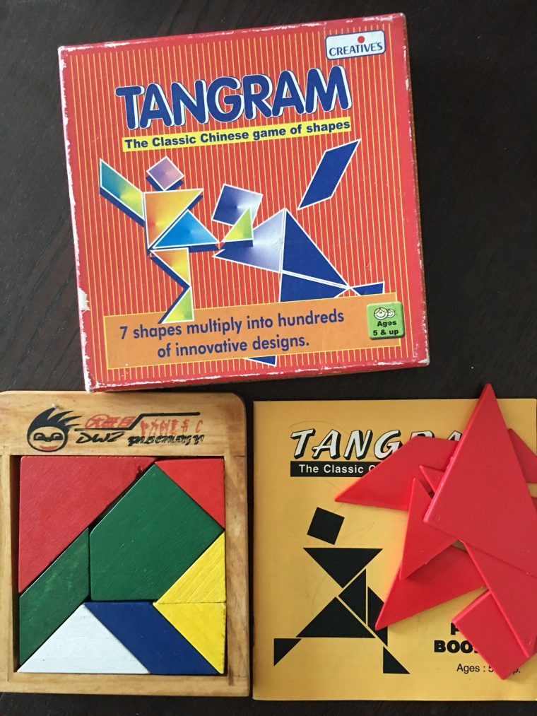 Tangram, Toys & Games, Others On Carousell tout Tangram Chat