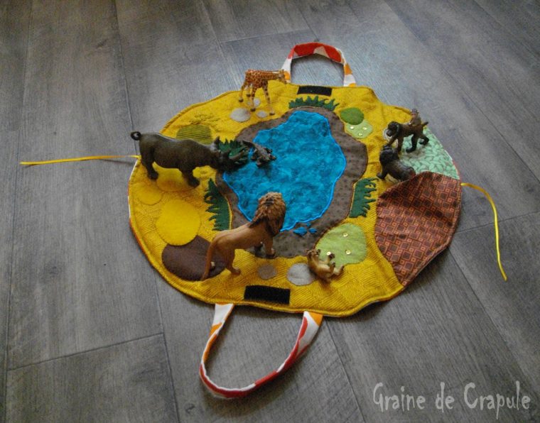 Tapis De Jeu "savane" / Small World – Graine De Crapule destiné Jeux De Savane