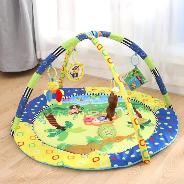 Tapis De Jeu Souple Pour Bébé Tapis De Fitness Pour Bébé dedans Jeux Gratuit Pour Bebe