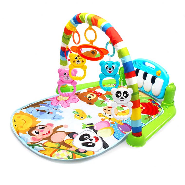 Tapis D'éveil Évolutif Bébé De Jeu Tapis Amis De La Jungle avec Jeux Gratuit Pour Bebe