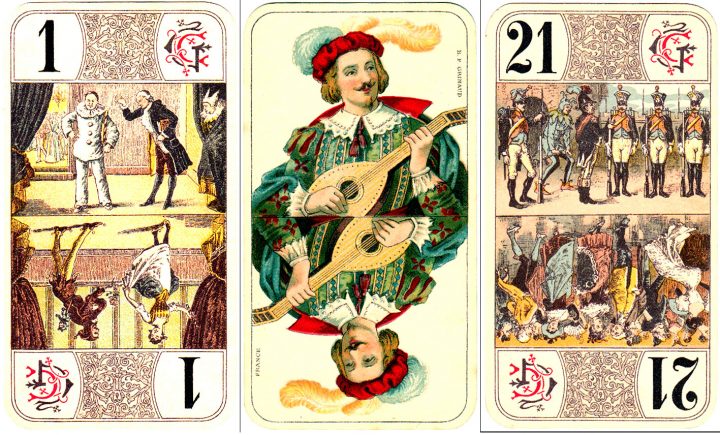 Tarot Français — Wikipédia destiné Jeu Carte De France