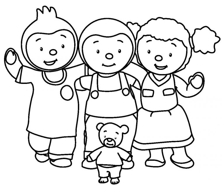 T'choupi Et Doudou #2 (Dessins Animés) – Coloriages À Imprimer concernant Creche A Imprimer