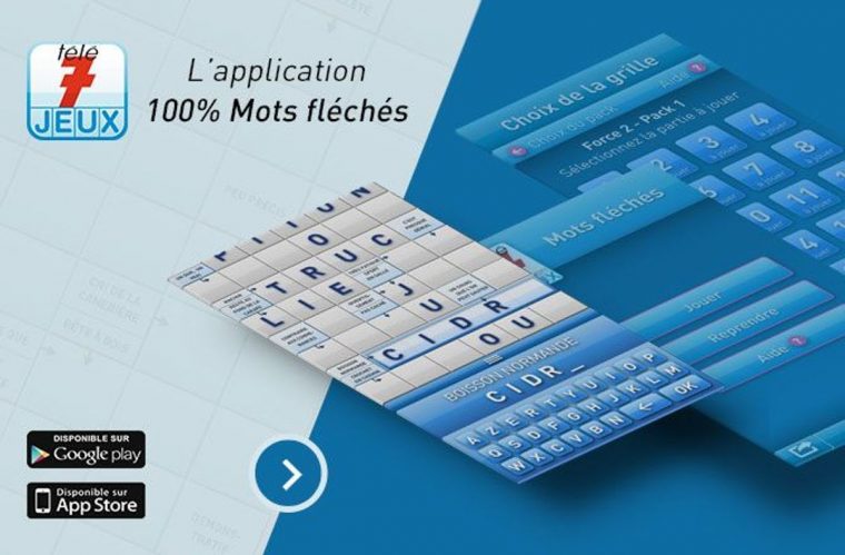 Télé 7 Jeux : La Nouvelle Application 100 % Mots Fléchés serapportantà Pas Simple Du Tout Mots Fleches