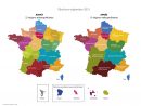 Télécharger La Nouvelle Carte Des Régions / Actualités à Carte De France Avec Département À Imprimer