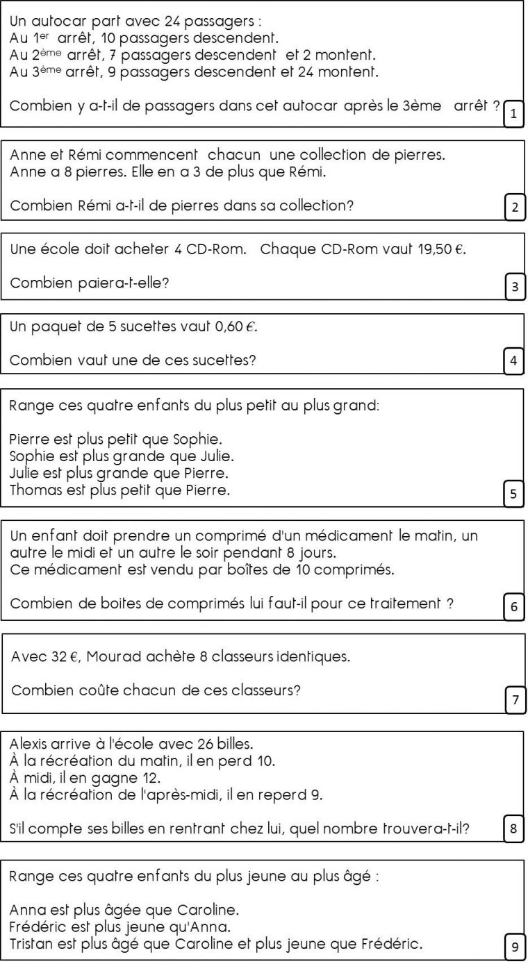 Télécharger Problème Maths Ce2 Pdf Pdf | Charivari Problèmes intérieur Exercices De Maths Cm1 À Imprimer Gratuit