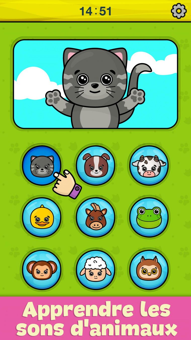 Téléphone Bébé – Jeu Éducatif Pour Enfant Pour Android serapportantà Apprendre Les Animaux Jeux Éducatifs