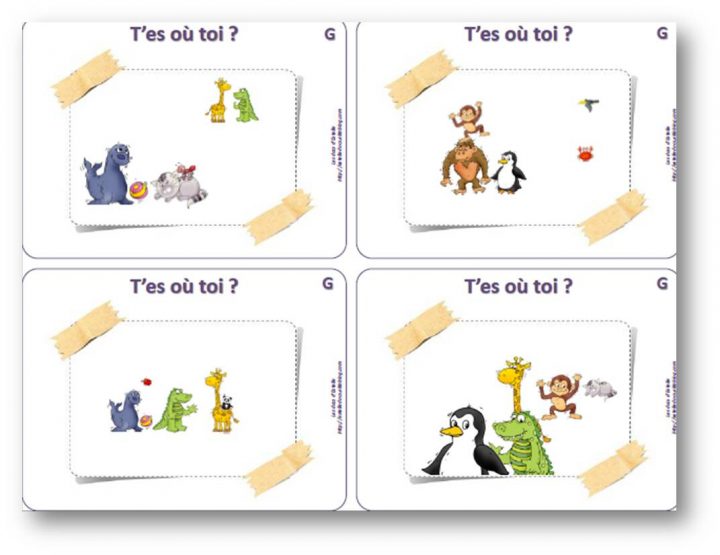 T'es Où Toi ? Un Jeu De Repérage Spatial – Les Docs D'estelle serapportantà Jeux Gratuit Maternelle Grande Section