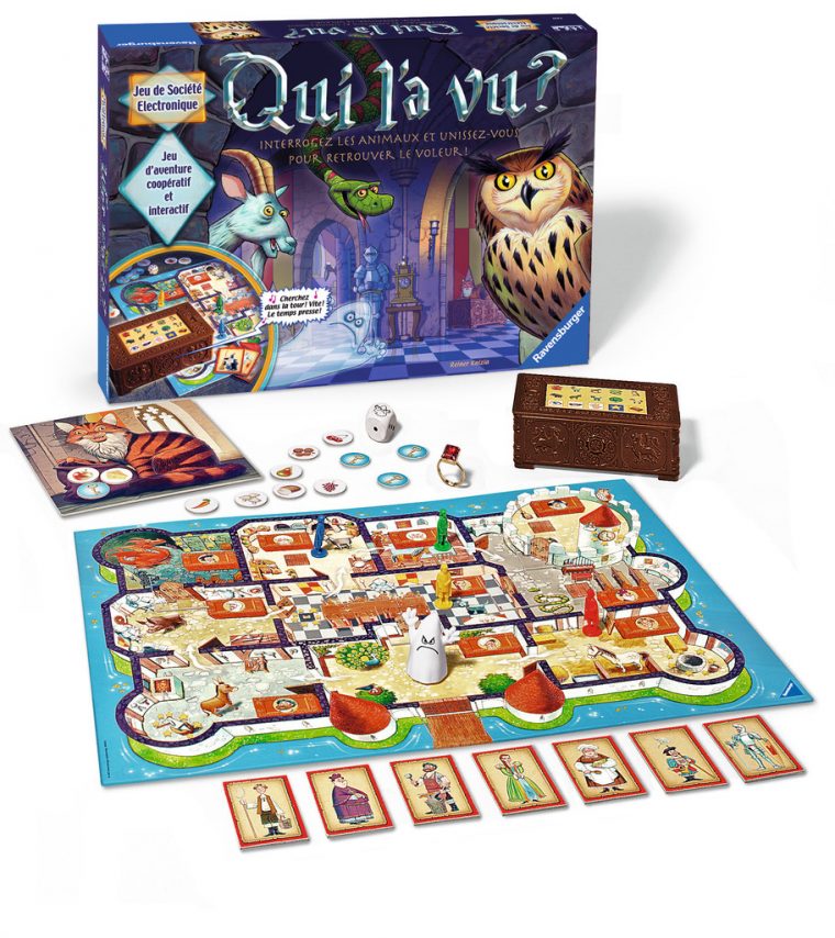 Test – Qui L'a Vu ? – Plateau Marmots concernant Jeux Societe Interactif