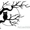 The Black Owl&quot;, Nouveau &quot;chouette&quot; Décor Pour Halloween ! intérieur Dessin Hibou Facile