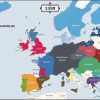 The History Of Europe: Every Year intérieur Carte De L Europe 2017