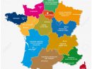 The New Regions Of France Since Map encequiconcerne Carte Nouvelle Région France
