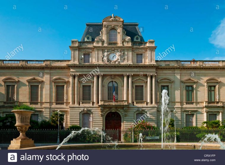 The Prefecture Of Herault Departement,montpellier,france tout Département Et Préfecture