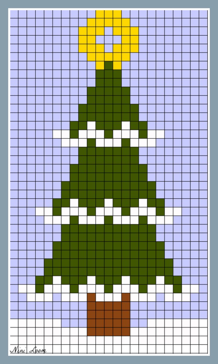 Theme Noel concernant Dessin Pixel Noel