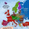 This Map Shows What Santa Claus Is Called Across Europe avec Carte Europe 2017