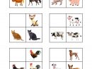 Tiles For The Farm Animal Sorting Game. Find The Belonging encequiconcerne Les Animaux Domestiques En Maternelle