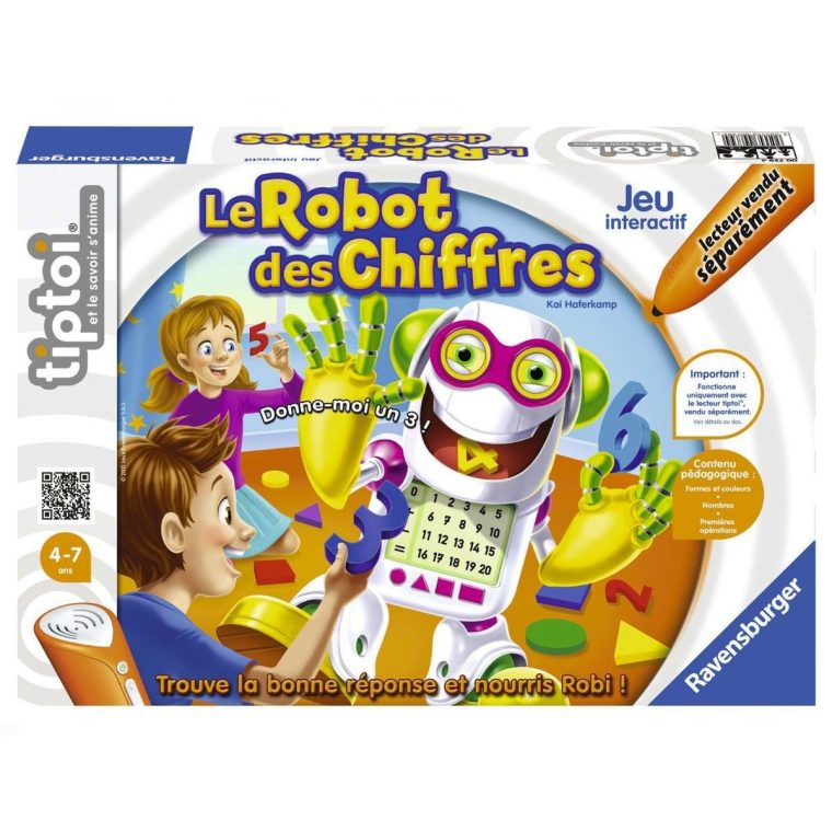 Tiptoi® – Le Robot Des Chiffres | Jeu Interactif, Jeu avec Jeux Societe Interactif