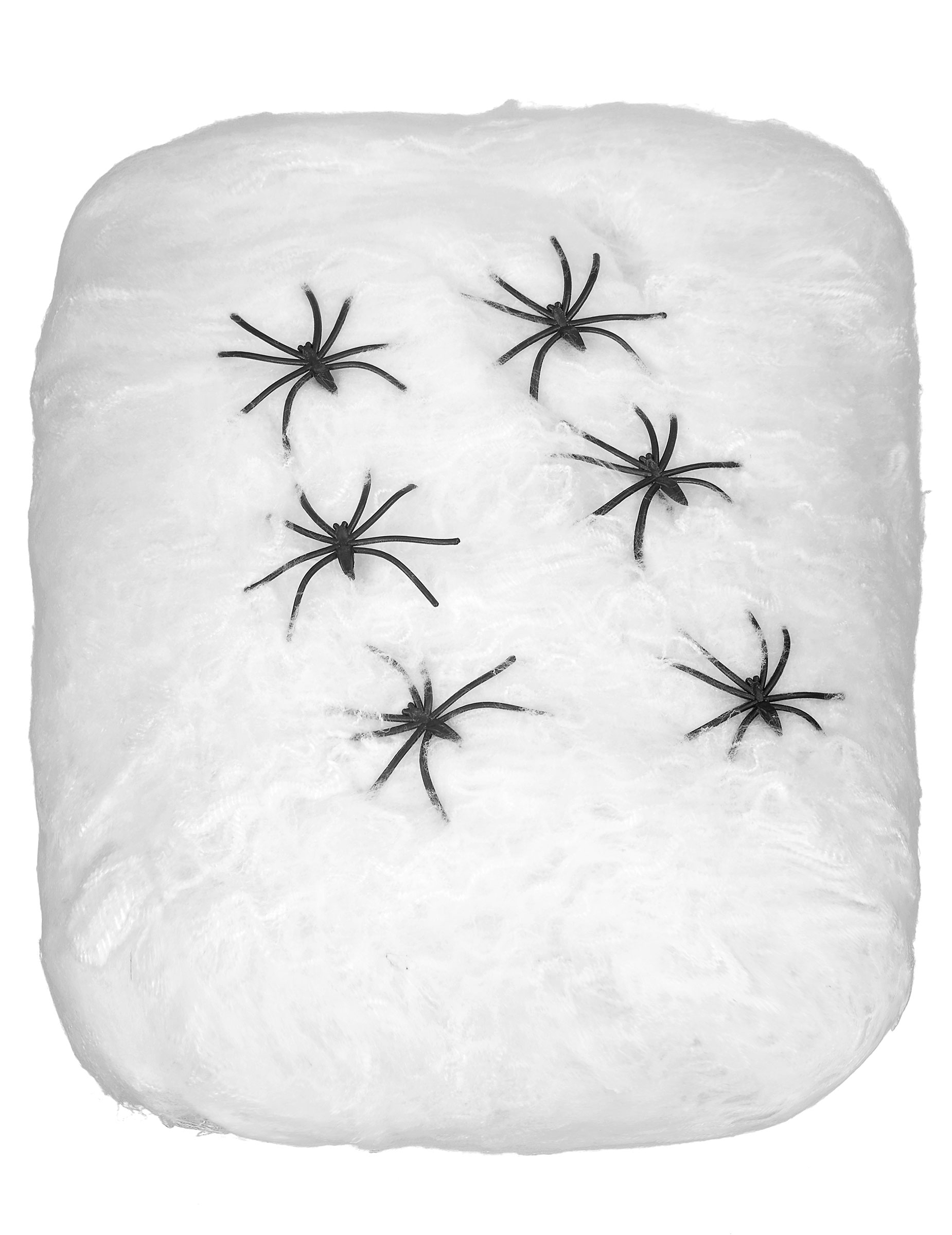Toile D'araignée Blanche Avec Araignées 100 G Halloween, Décoration  Anniversaire Et Fêtes À Thème Sur Vegaoo Party destiné Toile D Araignée Dessin