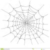Toile D'araignée Sur Le Blanc Illustration De Vecteur avec Dessin Toile Araignée