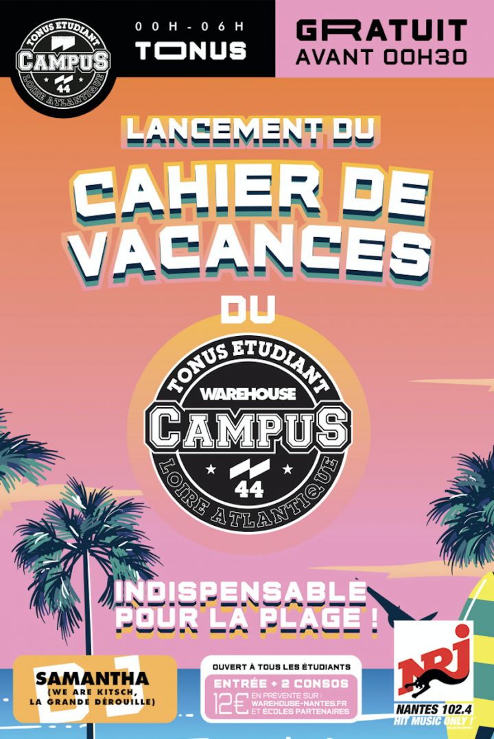 Tonus – Lancement Du Cahier De Vacances [Gratuit Avant 00H30 intérieur Cahier De Vacances Gratuit En Ligne