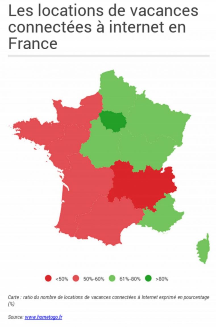 Top 3 Des Régions Françaises Les Plus Connectées ! | Journal intérieur Carte Des Régions De France 2016