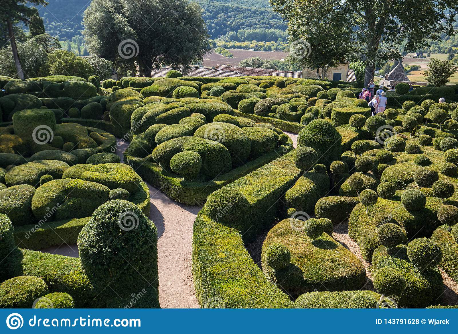 Topiary In The Gardens Of The Jardins De Marqueyssac In The serapportantà Region De France 2018 